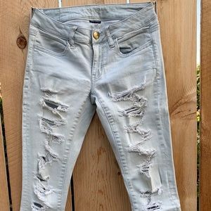 American Eagle Super Stretch & Distressed Jeans